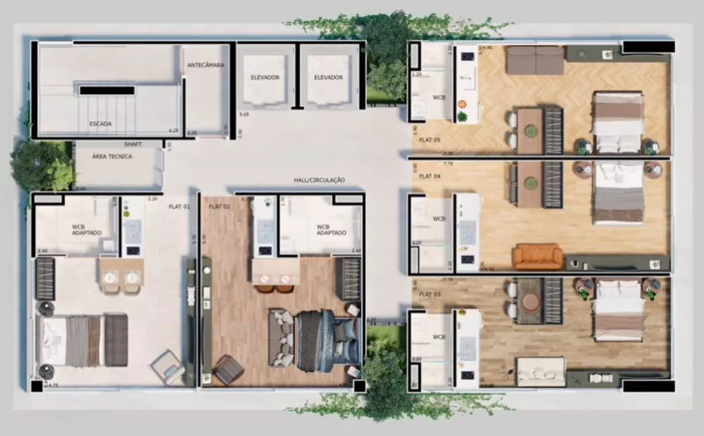 Apartamento, 30 m² - Foto 6