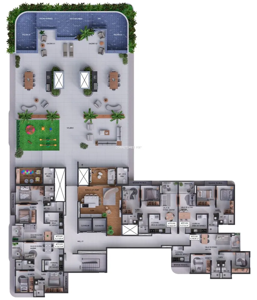 Apartamento, 2 quartos - Foto 16