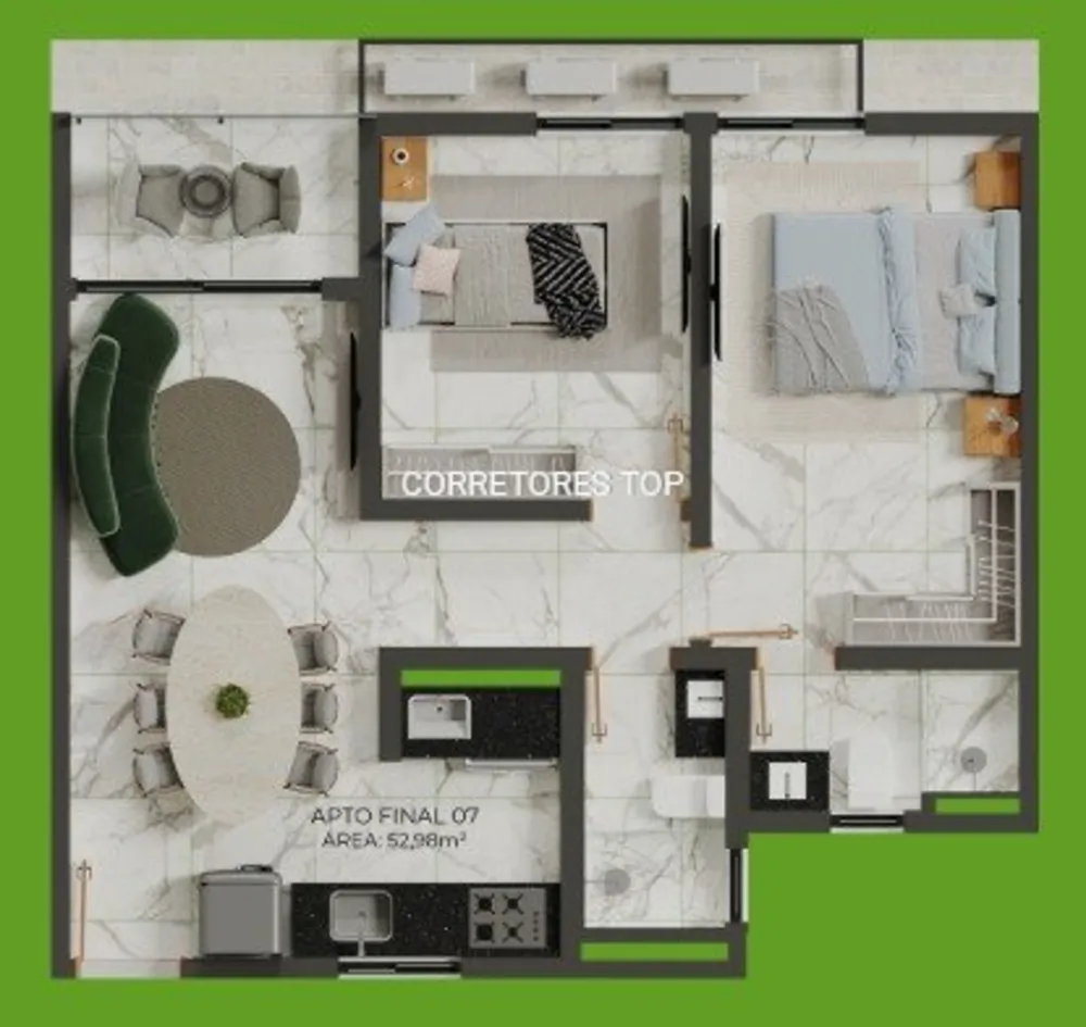 Apartamento, 2 quartos - Foto 15