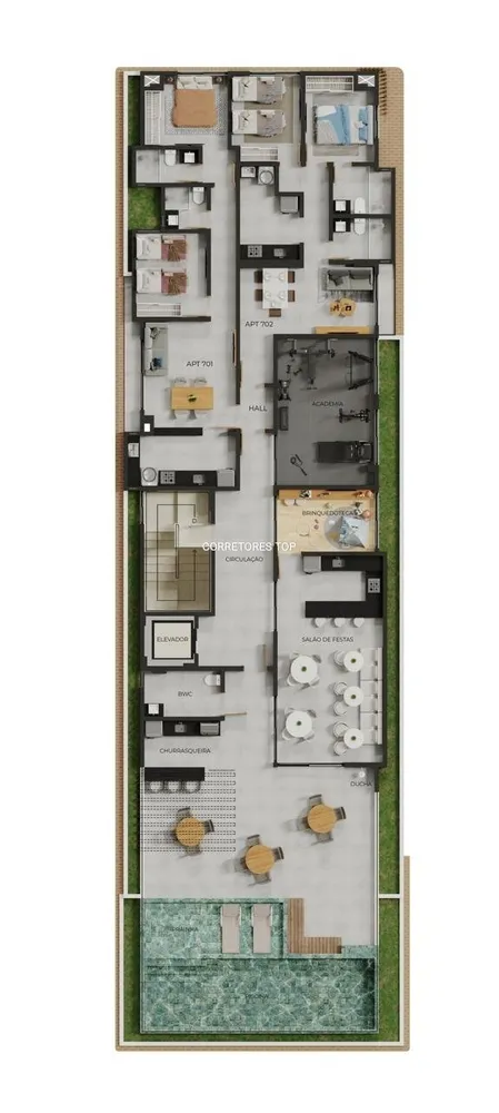 Apartamento, 2 quartos - Foto 13