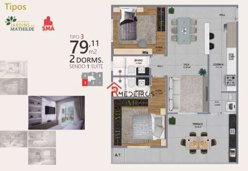 Apartamento, 2 quartos, 79 m² - Foto 16
