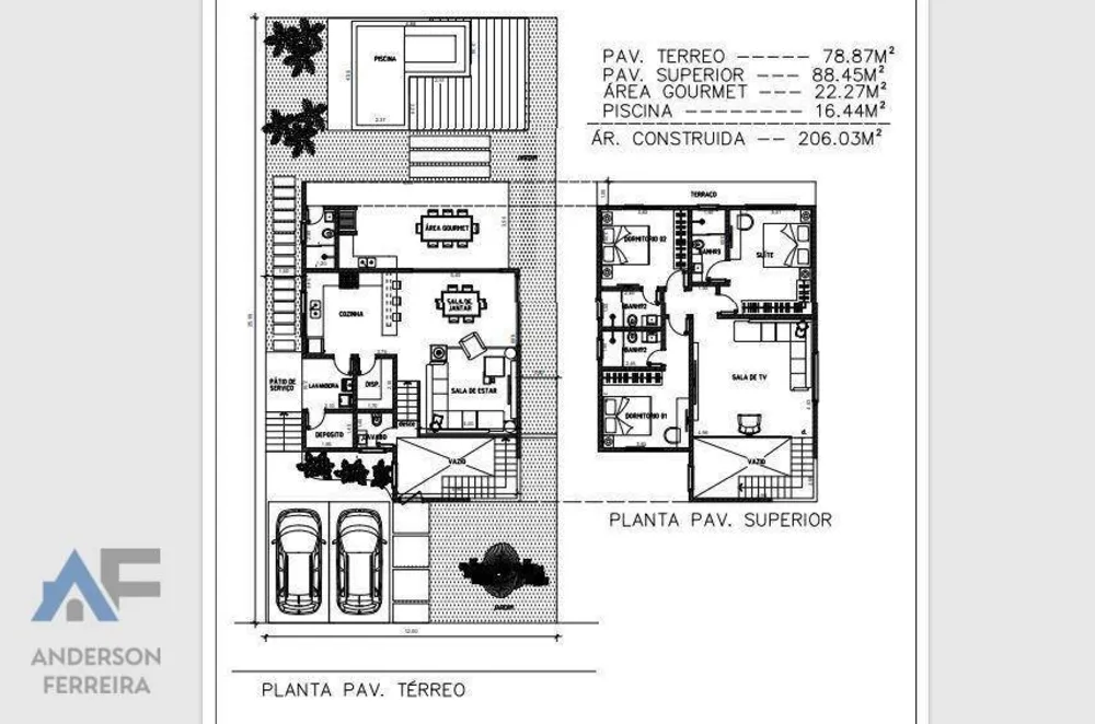 Casa, 3 quartos, 206 m² - Foto 4