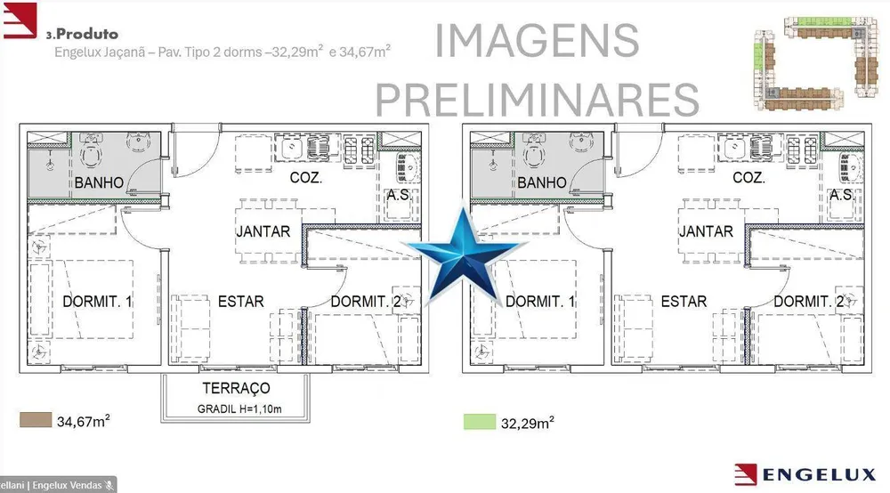 Apartamento, 1 quarto, 24 m² - Foto 12