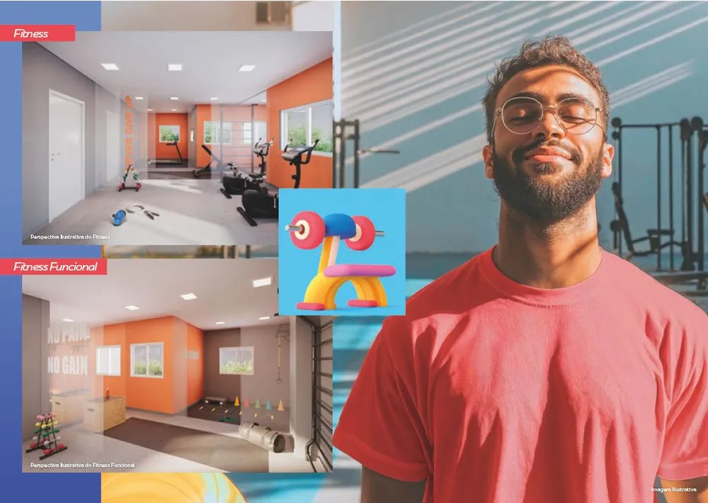 Apartamento, 2 quartos, 35 m² - Foto 3