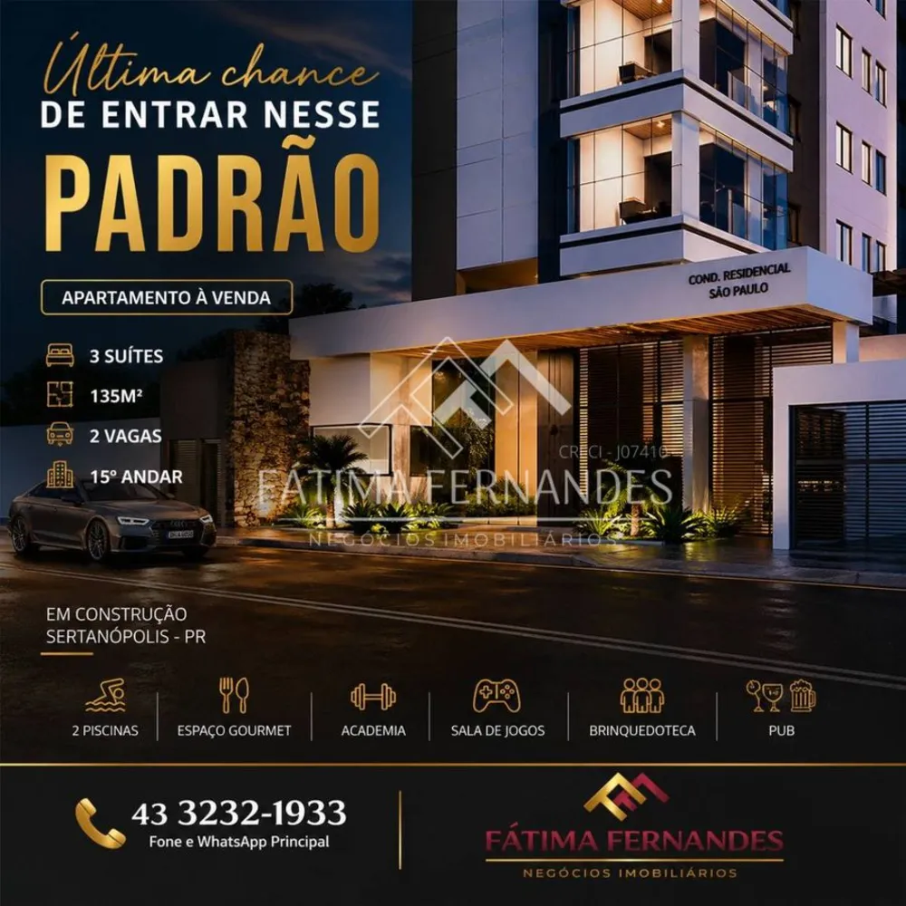 Apartamento, 3 quartos, 135 m² - Foto 1