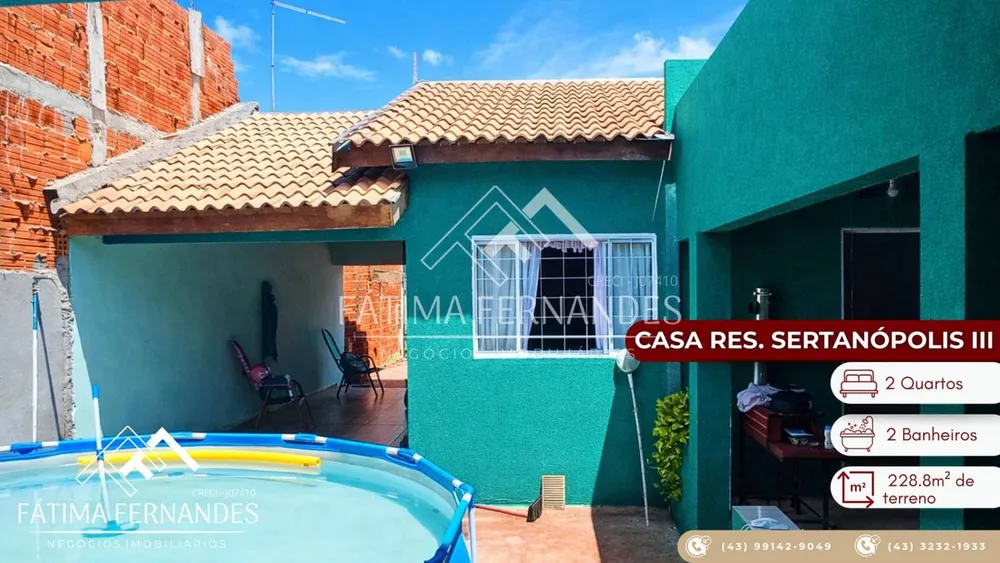 Casa, 2 quartos, 41 m² - Foto 1