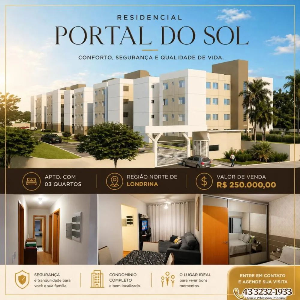 Apartamento, 3 quartos, 62 m² - Foto 1
