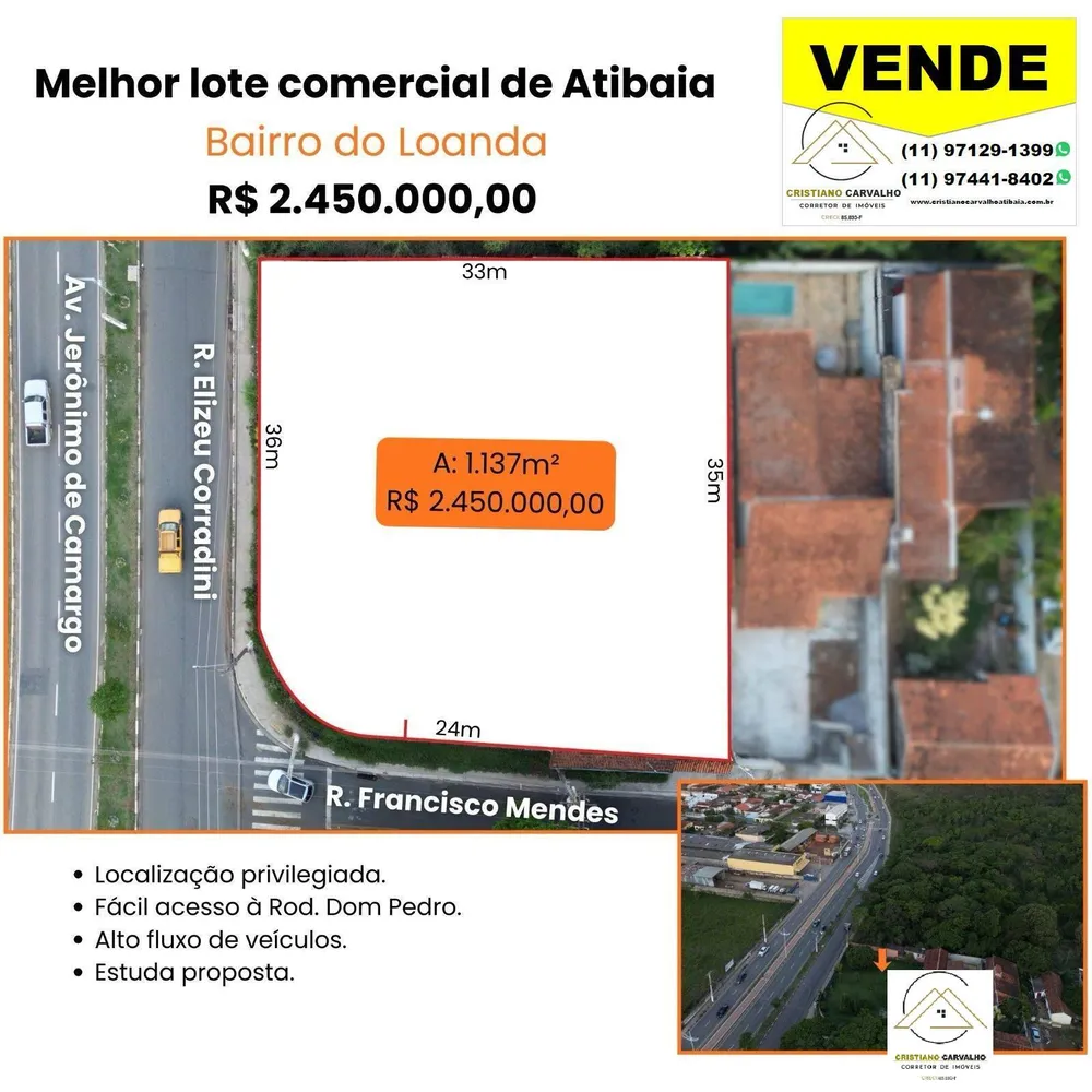 Terreno, 1137 m² - Foto 1