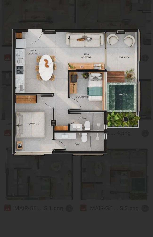Apartamento, 2 quartos - Foto 3