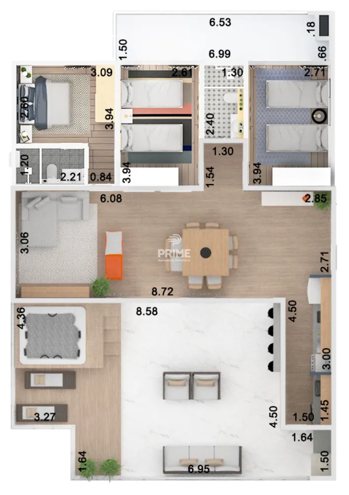 Apartamento, 2 quartos, 68 m² - Foto 16