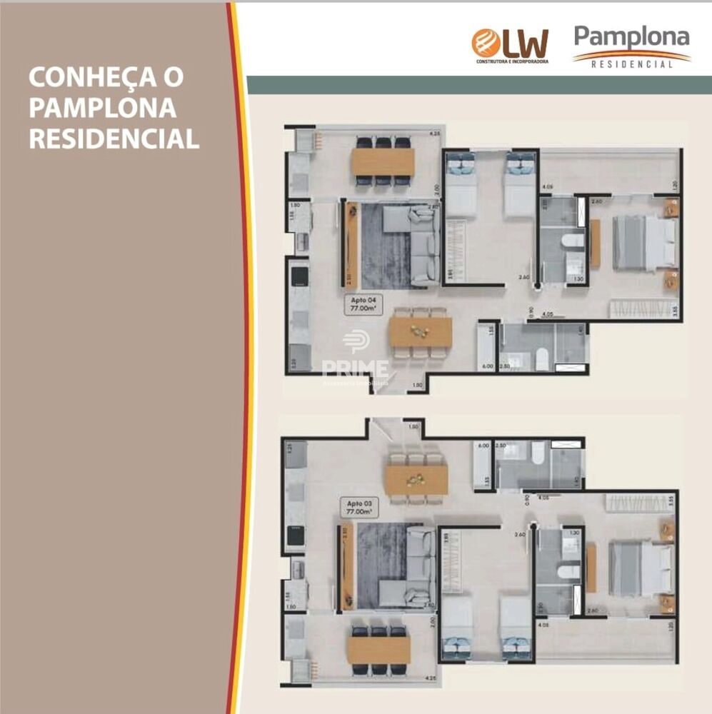Apartamento, 2 quartos, 77 m² - Foto 4