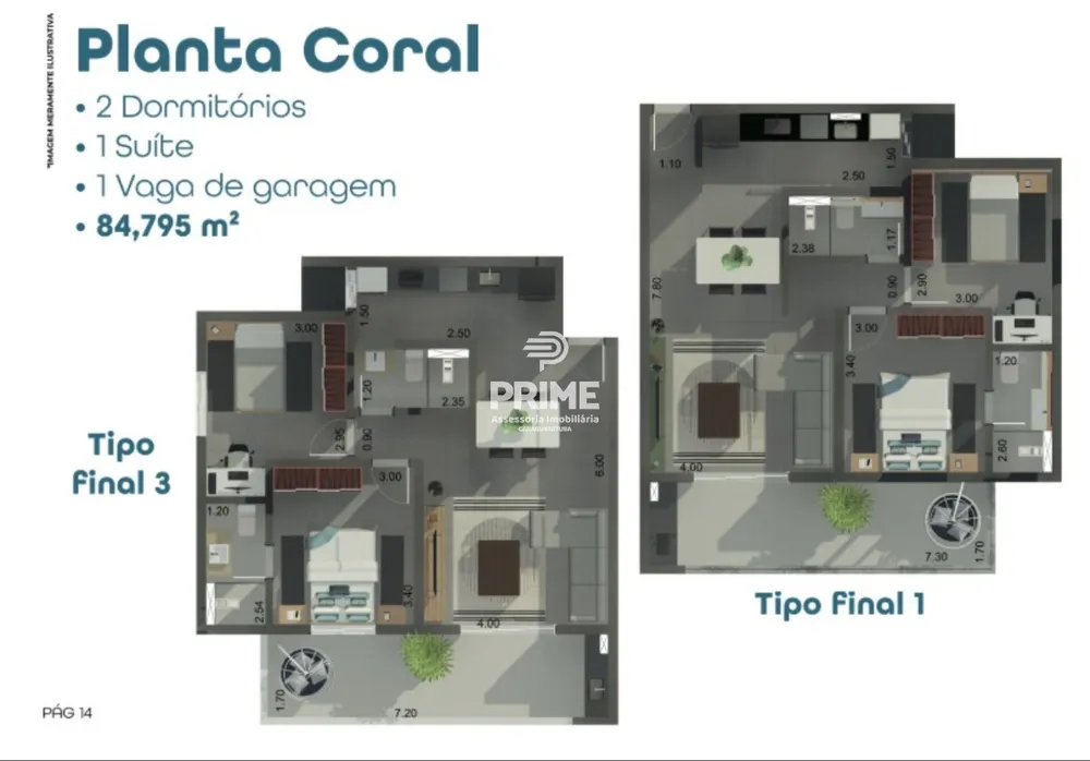 Apartamento, 2 quartos, 75 m² - Foto 10