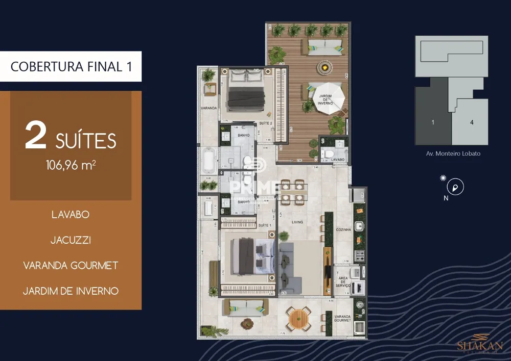 Apartamento, 2 quartos, 71 m² - Foto 9
