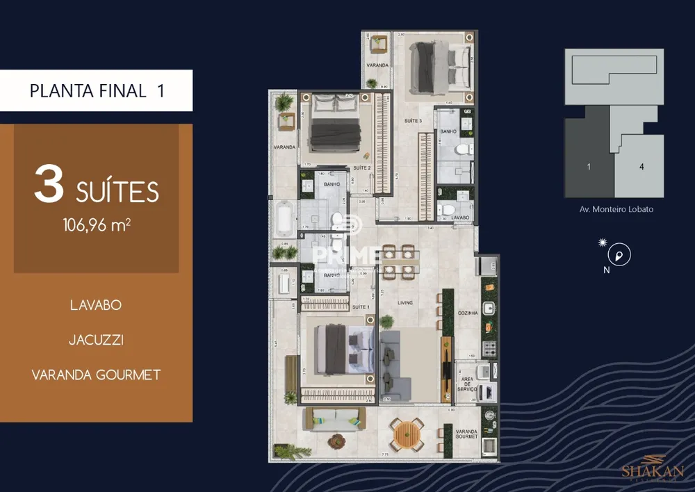 Apartamento, 2 quartos, 71 m² - Foto 6