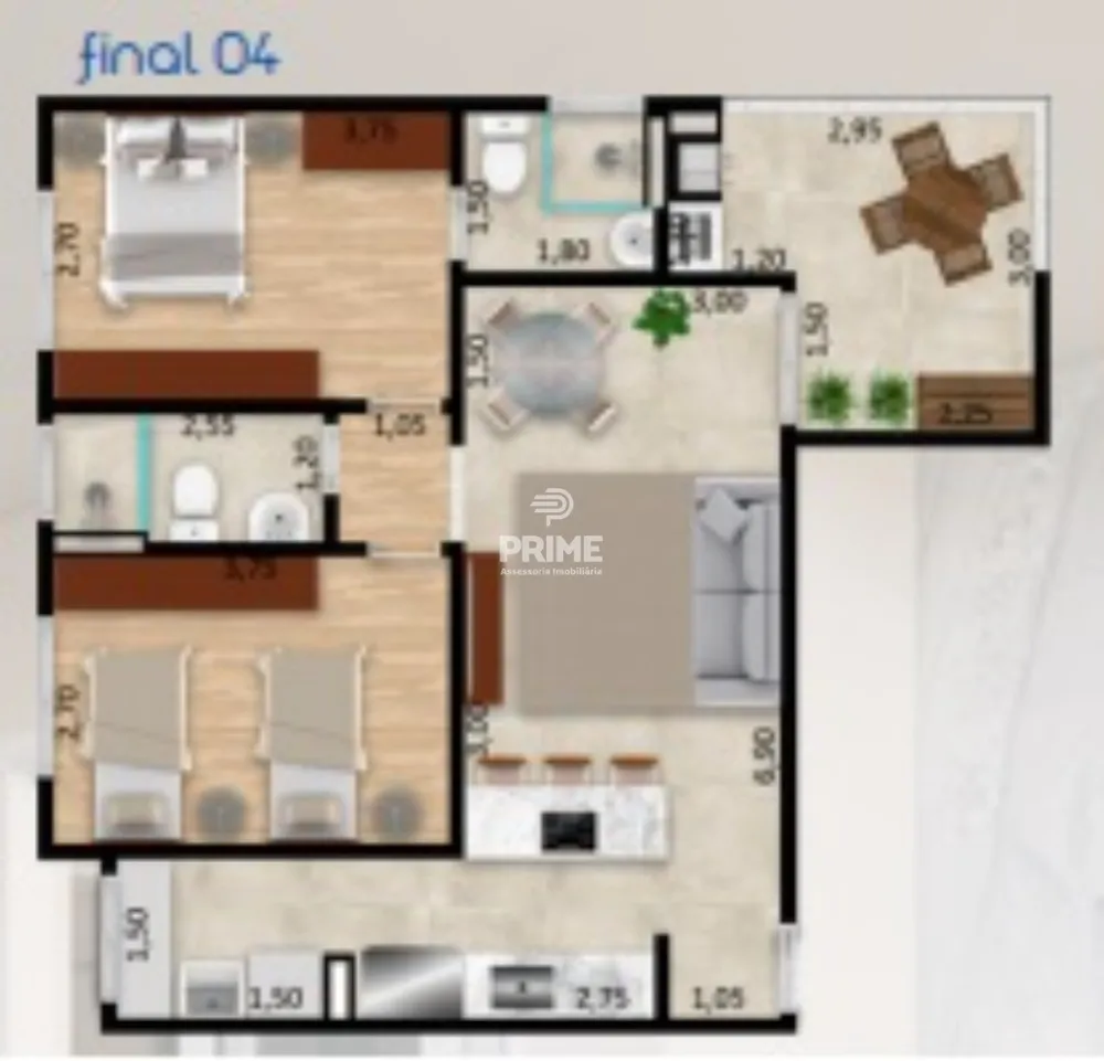 Apartamento, 2 quartos, 82 m² - Foto 20
