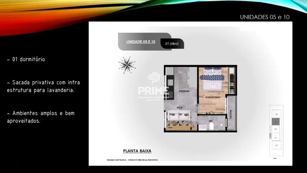 Casa, 1 quarto, 27 m² - Foto 12