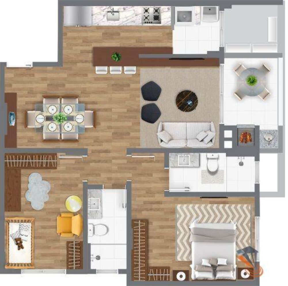 Apartamento, 2 quartos, 137 m² - Foto 51