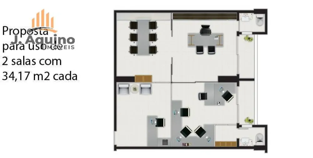 Sala-Conjunto, 3450 m² - Foto 16