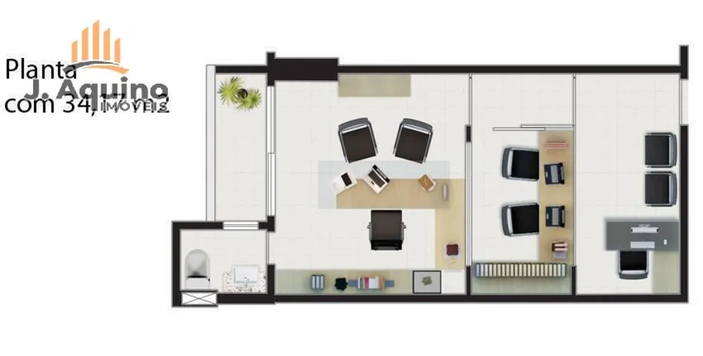 Sala-Conjunto, 3450 m² - Foto 15
