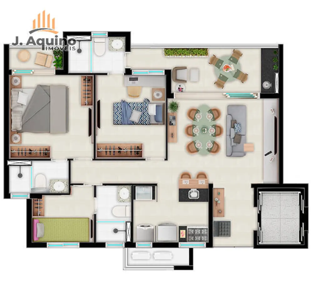 Apartamento, 2 quartos, 5577 m² - Foto 10