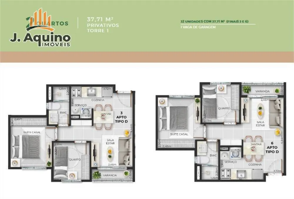 Apartamento, 2 quartos, 3754 m² - Foto 10