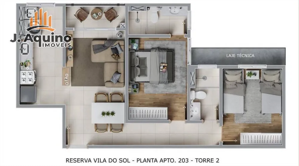 Apartamento, 1 quarto, 4455 m² - Foto 11