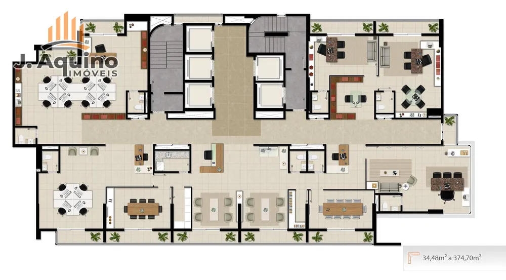 Sala-Conjunto, 34374 m² - Foto 16