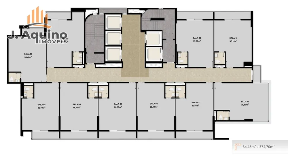 Sala-Conjunto, 34374 m² - Foto 13