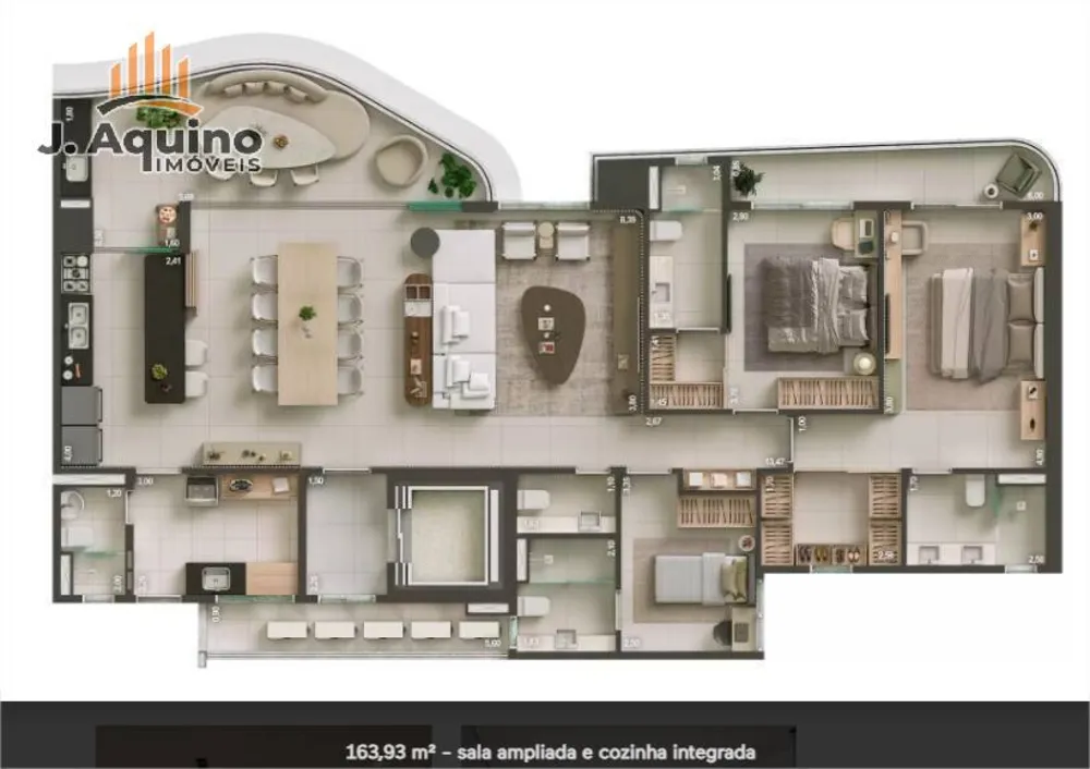 Apartamento, 3 quartos, 163203 m² - Foto 9