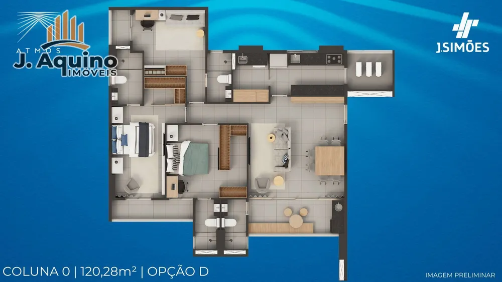 Apartamento, 2 quartos, 64120 m² - Foto 11