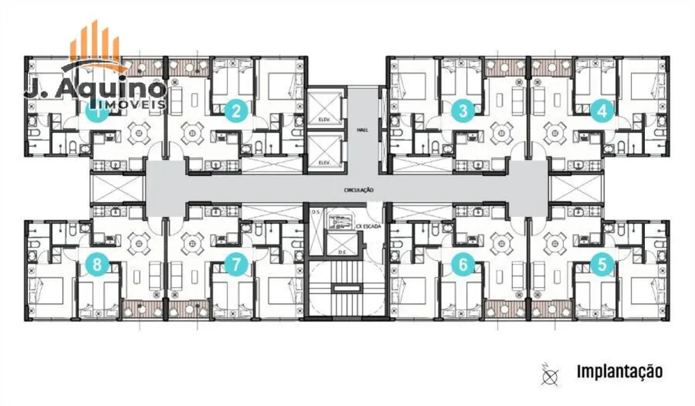 Apartamento, 2 quartos, 43 m² - Foto 12