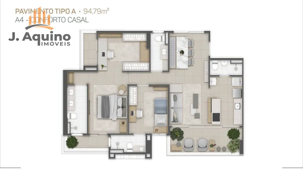 Apartamento, 2 quartos, 65126 m² - Foto 16