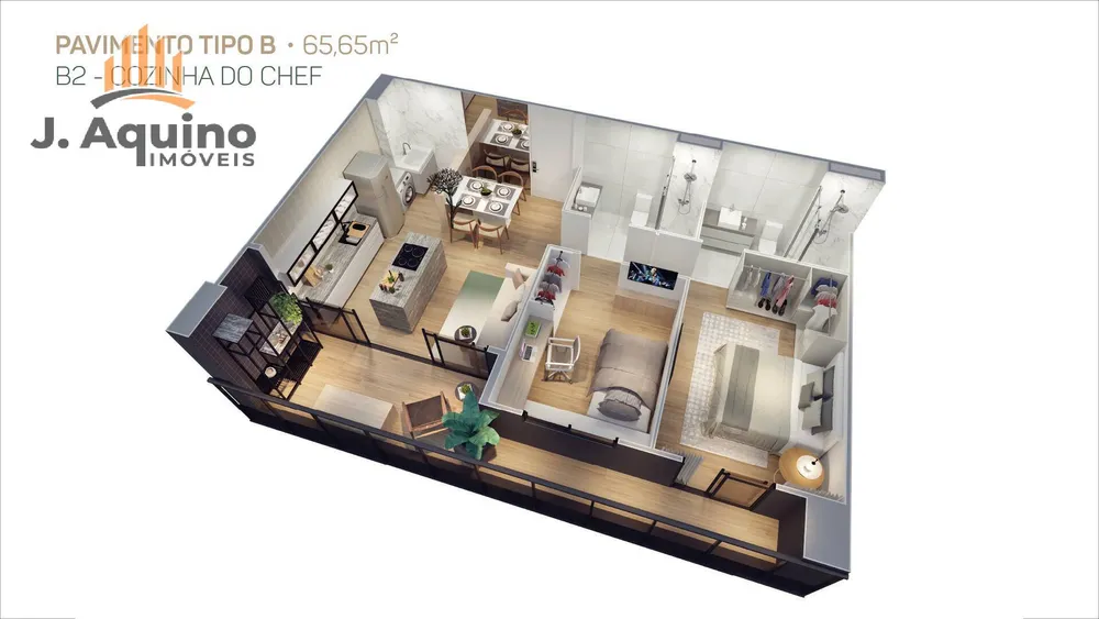 Apartamento, 2 quartos, 65126 m² - Foto 13