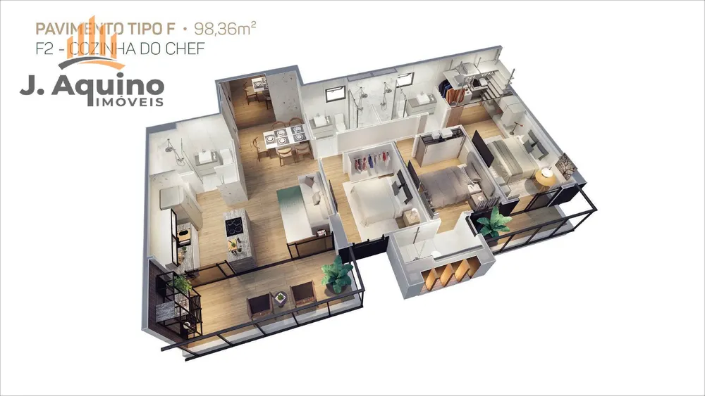 Apartamento, 2 quartos, 65126 m² - Foto 7