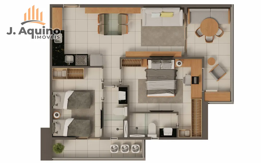Apartamento, 2 quartos, 4065 m² - Foto 13
