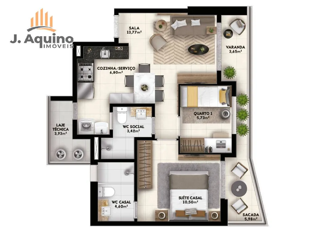 Apartamento, 5458 m² - Foto 11