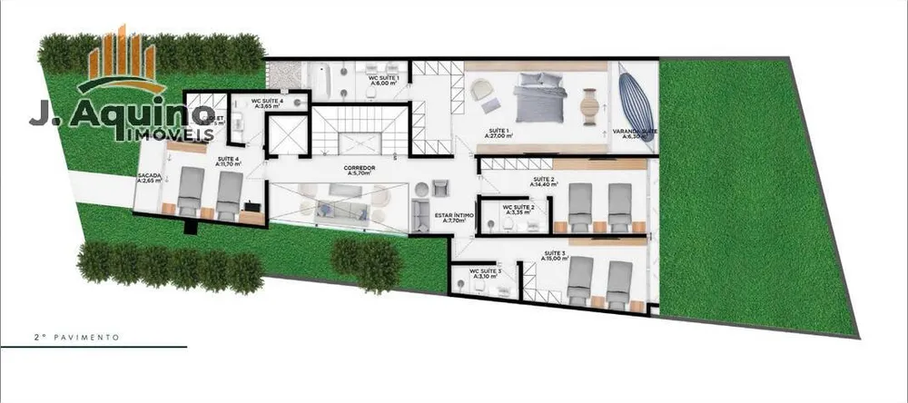 Casa de Condomínio, 4 quartos - Foto 7