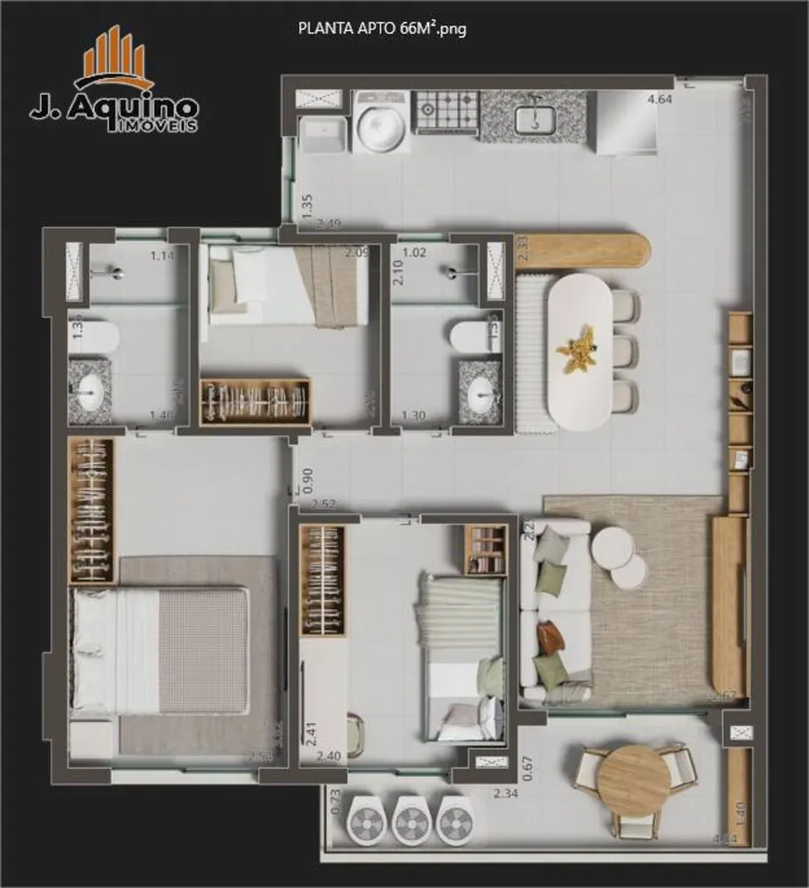 Apartamento, 2 quartos, 5577 m² - Foto 13