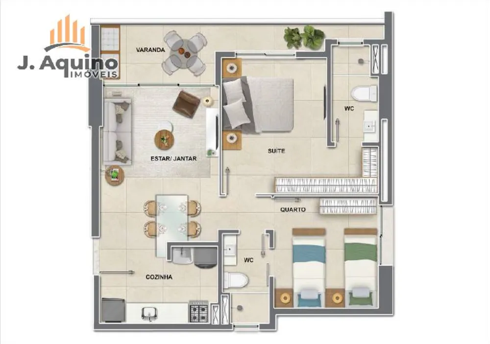 Apartamento, 2 quartos, 546162 m² - Foto 10