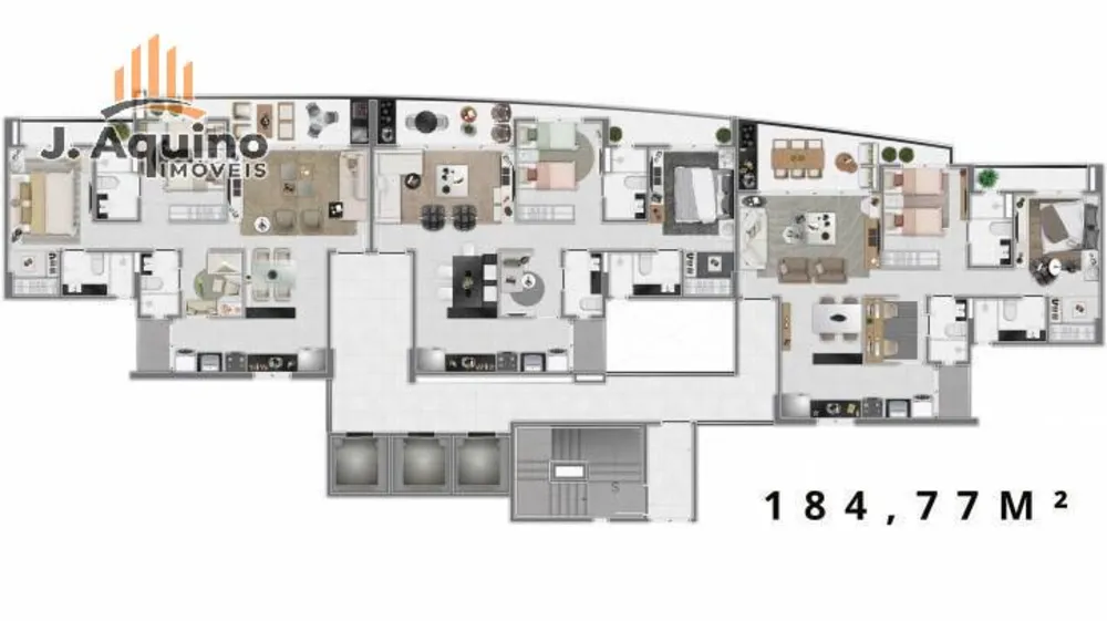 Apartamento, 2 quartos, 86 m² - Foto 1