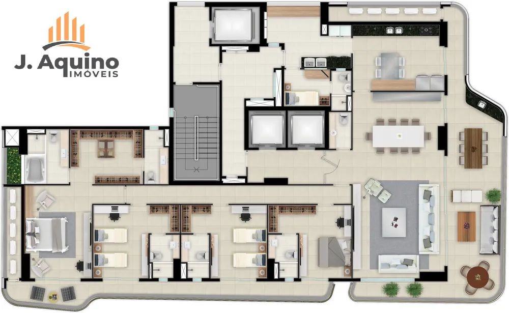 Apartamento, 4 quartos, 301 m² - Foto 11