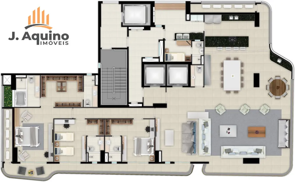Apartamento, 4 quartos, 301 m² - Foto 10