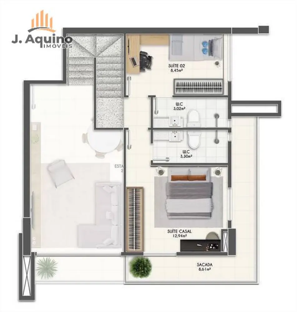 Apartamento, 3 quartos, 104160 m² - Foto 11