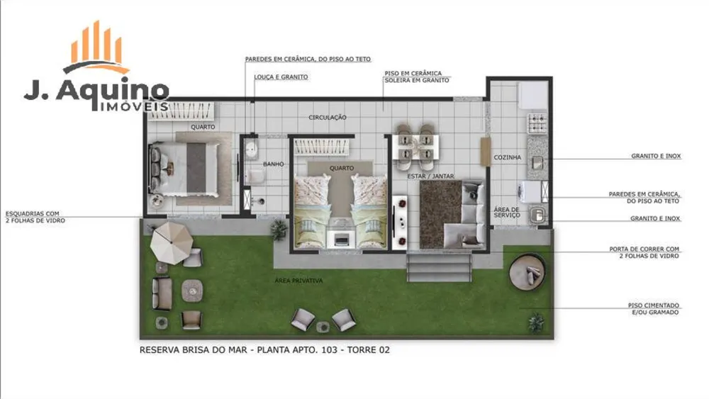 Apartamento, 1 quarto, 384547 m² - Foto 7