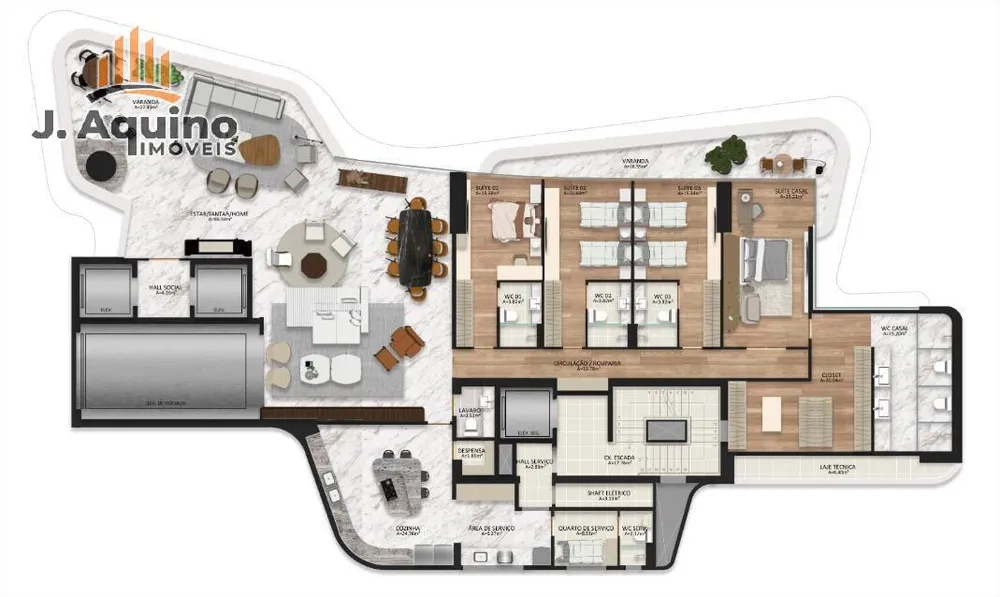Apartamento, 4 quartos, 362 m² - Foto 10