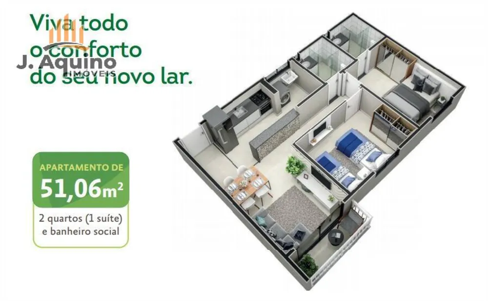 Apartamento, 2 quartos, 515361 m² - Foto 12