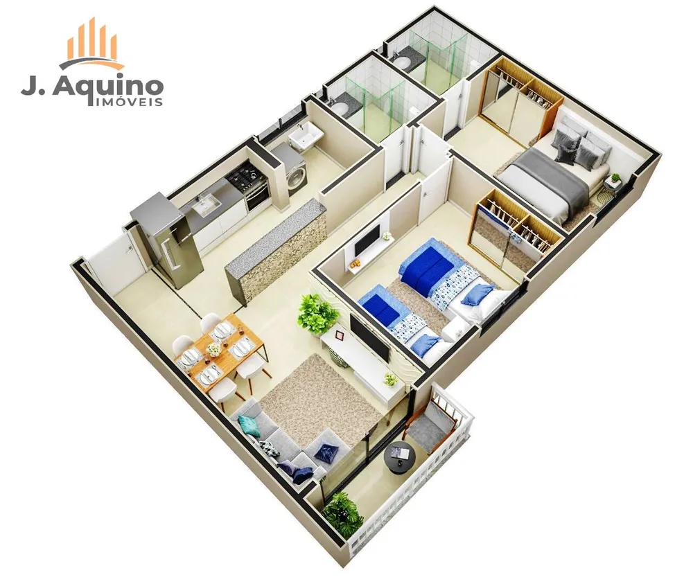 Apartamento, 2 quartos, 515361 m² - Foto 11