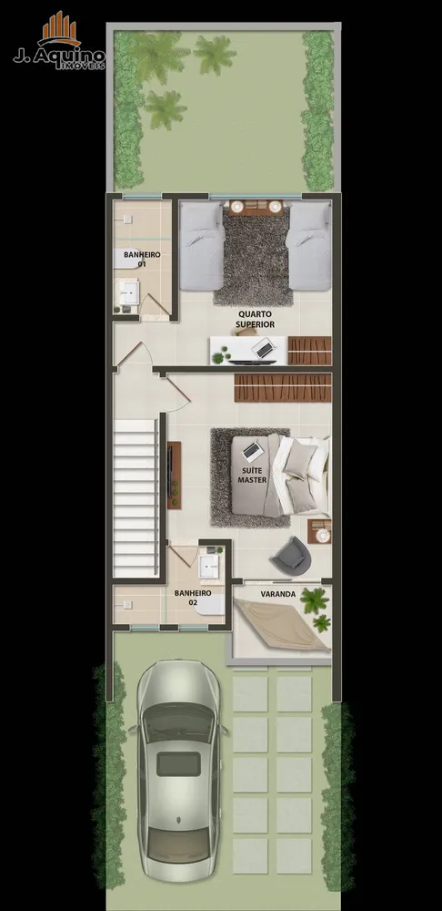 Casa de Condomínio, 3 quartos - Foto 5