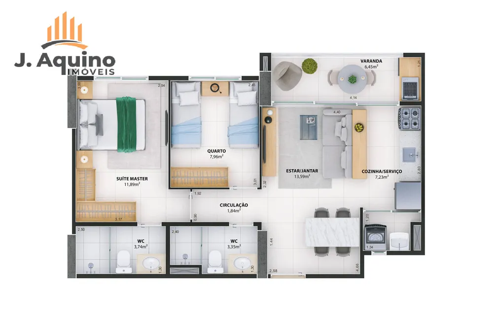 Apartamento, 3 quartos, 5878 m² - Foto 12