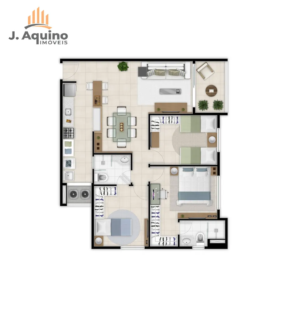 Apartamento, 2 quartos, 5675 m² - Foto 16